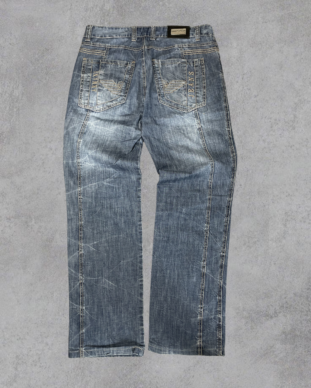 Armani Big Print Jeans (S-M)