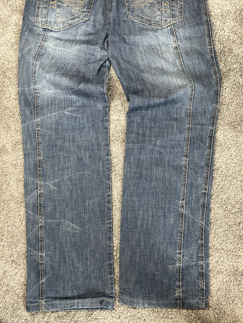 Armani Big Print Jeans (S-M)