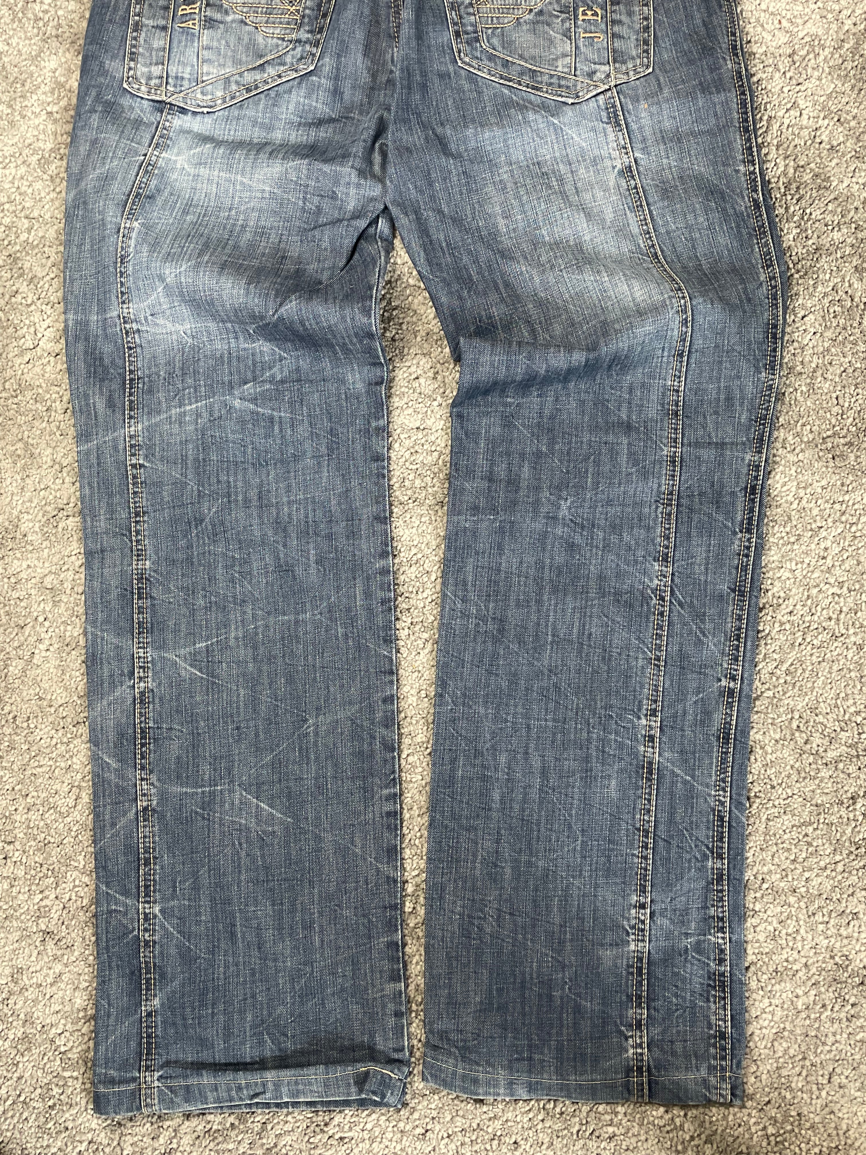 Armani Big Print Jeans (S-M)