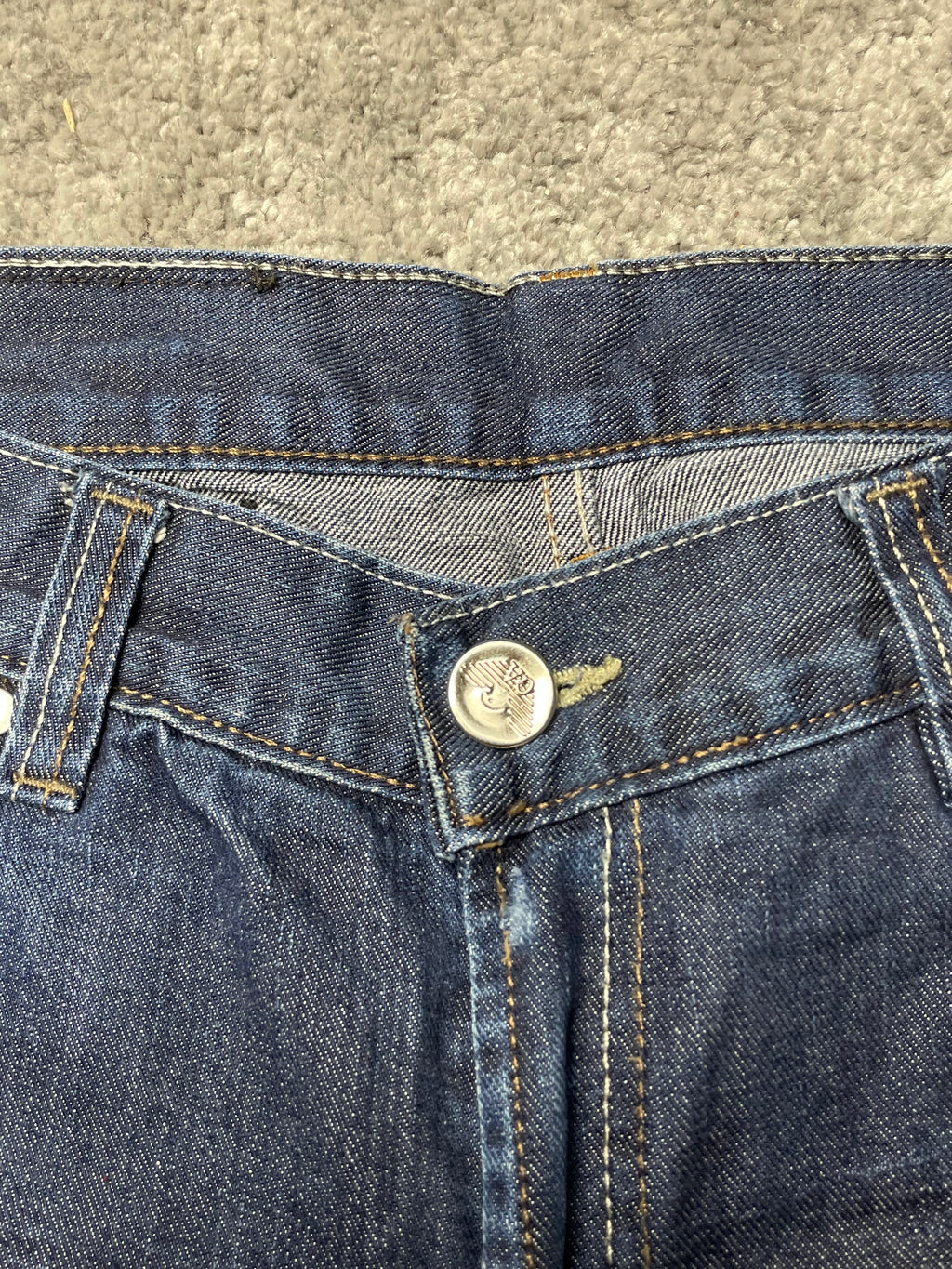 Armani Big Print Jeans (S)