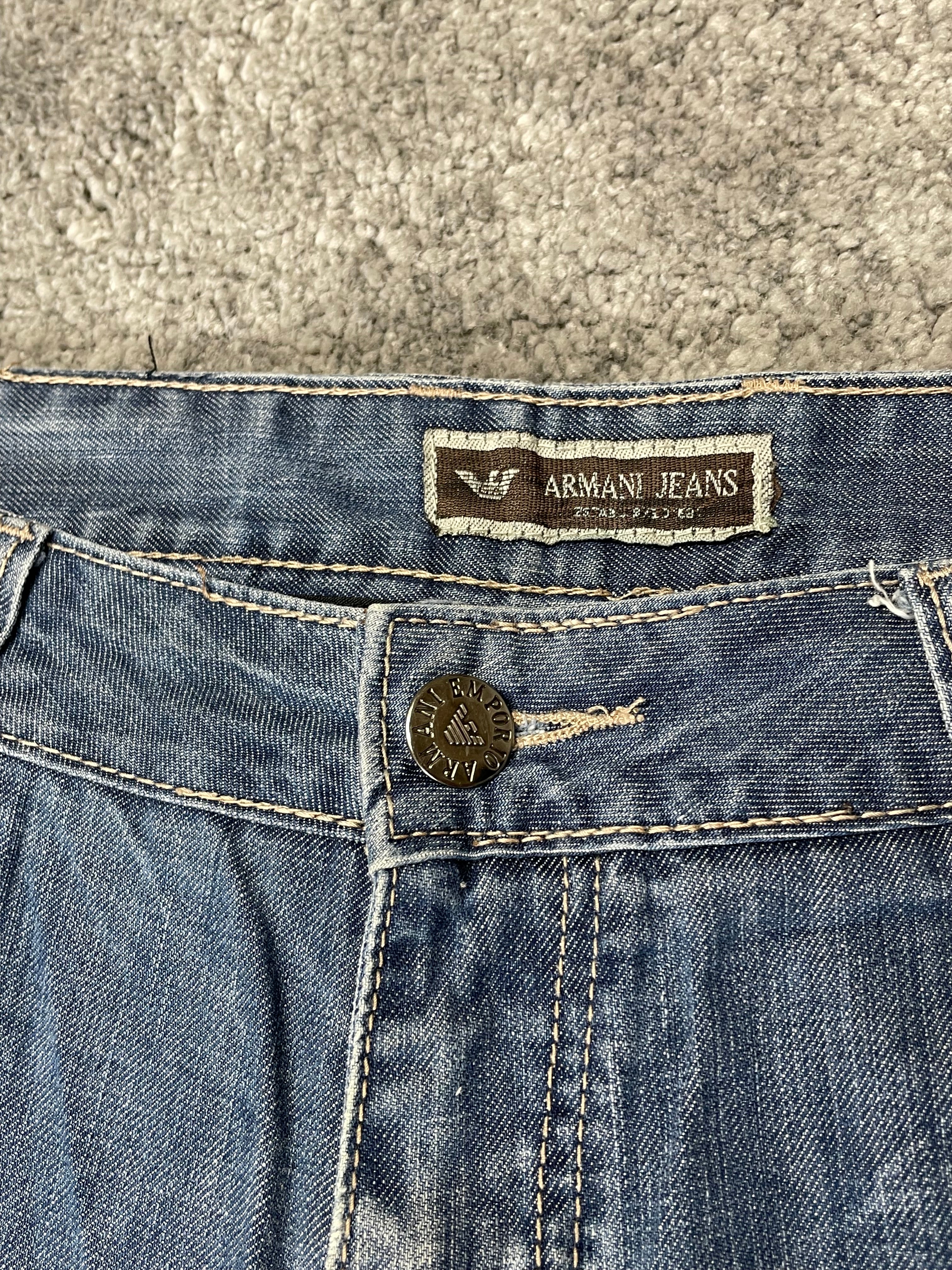 Armani Big Print Jeans (S-M)